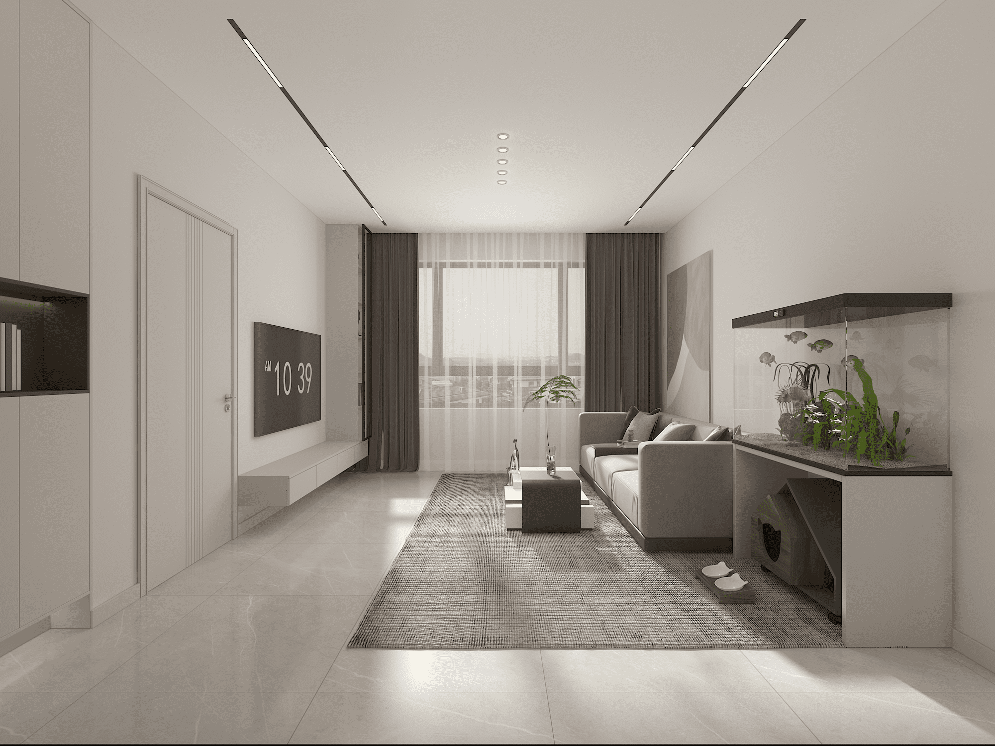 金茂城 89m2 現(xiàn)代簡(jiǎn)約風(fēng)格案例